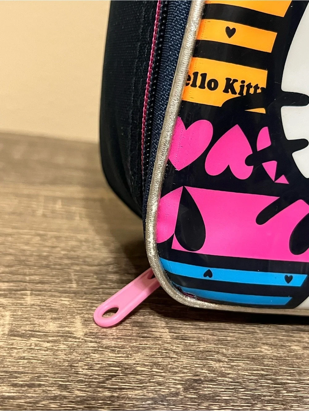 Hello Kitty Striped Lunch Bag